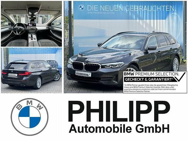 Sophistograu brillanteffekt metallic Gebraucht 2021 BMW 520 Sport Line Kombi | 26.880 € (Guter Preis) - Bild 1/2