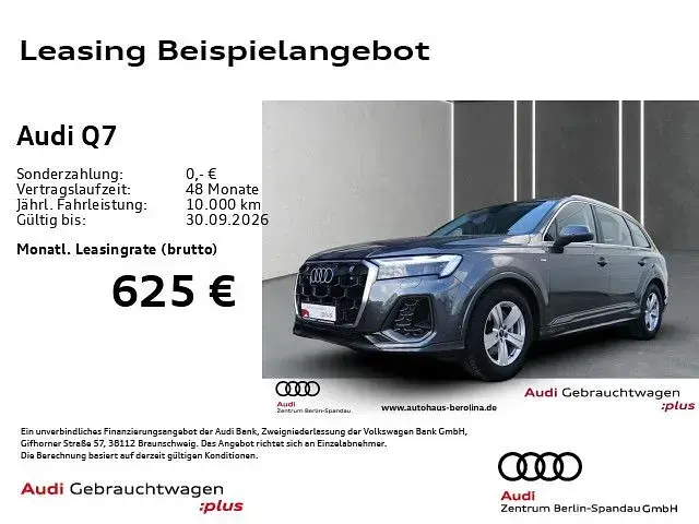 Gebraucht Audi Q7 S-Line 231 PS (169 kW) 2025 Daytonagrau perleffekt SUV