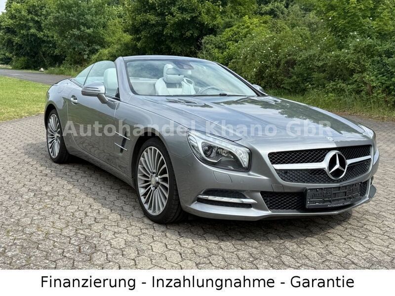 Silber Gebraucht 2012 Mercedes SL350 Cabrio | 29.900 € (Fairer Preis) - Bild 1/4