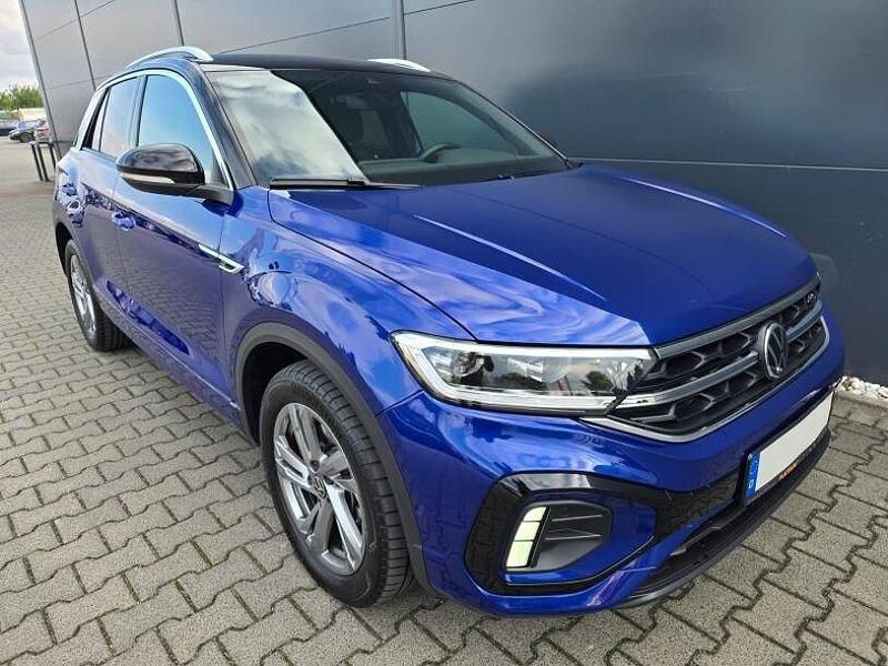 Blau Gebraucht 2024 VW T-Roc R-line SUV | 33.300 € (Fairer Preis) - Bild 1/4
