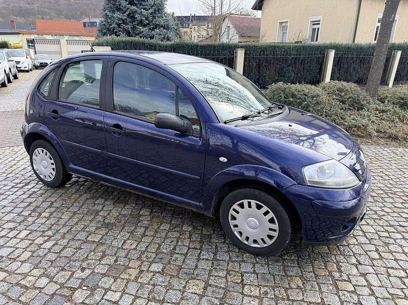 Gebraucht Citroën C3 Comfort 73 PS (53 kW) 2008 Blau metalliclackierung Kleinwagen