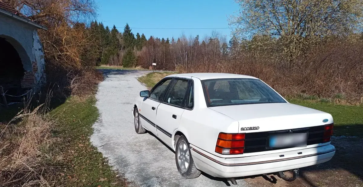 Gebraucht Ford Scorpio 120 PS (88 kW) 1990 Weiß Limousine