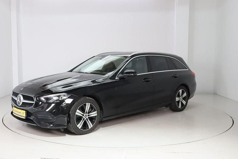 Obsidianschwarz Gebraucht 2023 Mercedes C220 Avantgarde Kombi | 27.780 € (Superpreis) - Bild 1/4