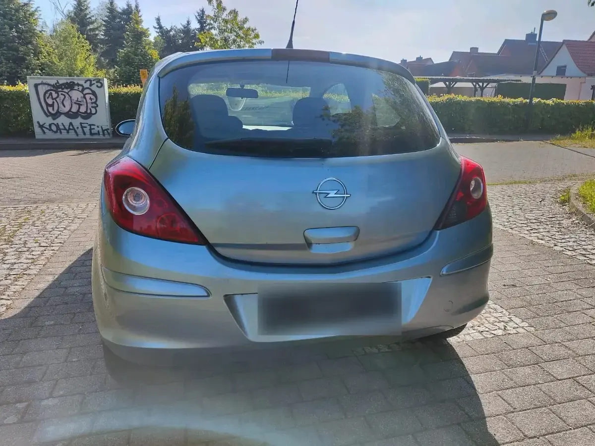 Gebraucht Opel Corsa 80 PS (58 kW) 2009 Blau Kleinwagen