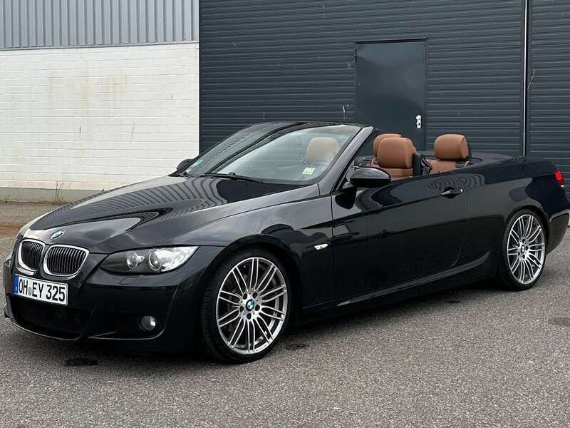 Schwarz Gebraucht 2008 BMW 325 Cabriolet Comfort Edition Cabrio | 14.999 € (Teuer) - Bild 1/4
