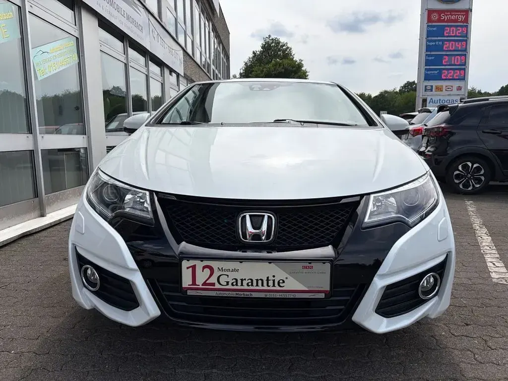 Gebraucht Honda Civic Elegance 141 PS (103 kW) 2015 Weiß Limousine
