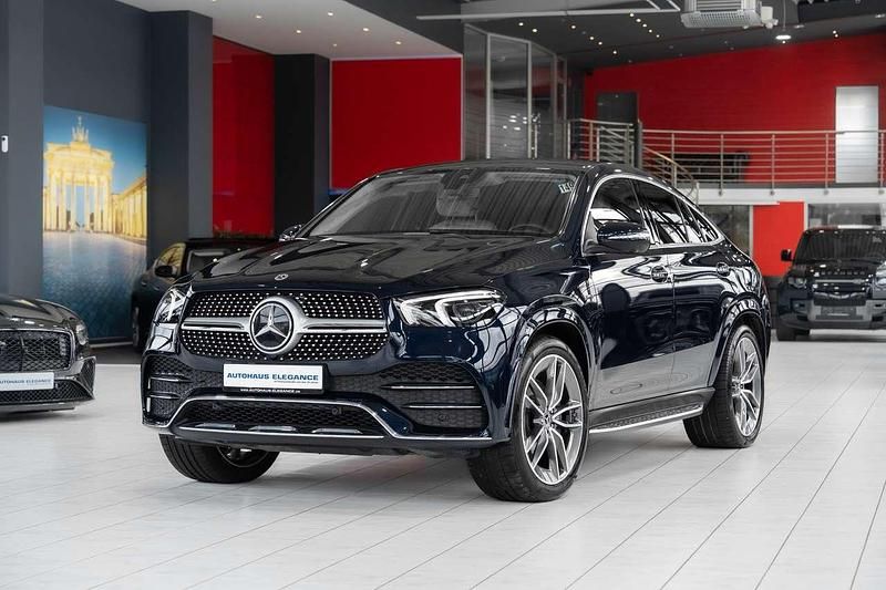Schwarz Gebraucht 2021 Mercedes GLE350 AMG line SUV | 67.980 € (Teuer) - Bild 1/4