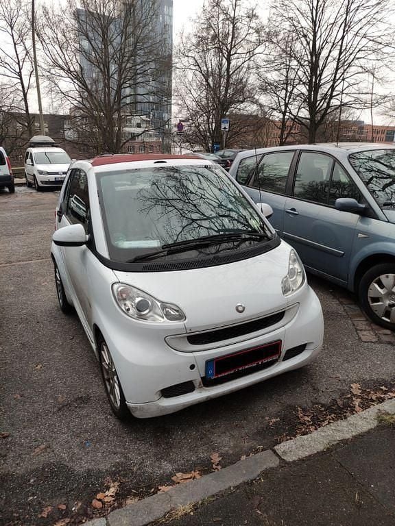 Gebraucht Smart ForTwo Cabrio 61 PS (44 kW) 2012 Weiß Cabrio
