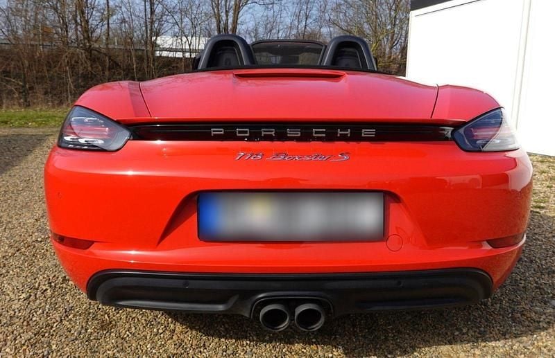 Brugt Porsche Boxster S 349 HK (256 kW) 2019 Rød Cabriolet