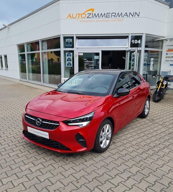 Rot Gebraucht 2021 Opel Corsa Elegance Limousine | 14.885 € (Fairer Preis) - Bild 1/4