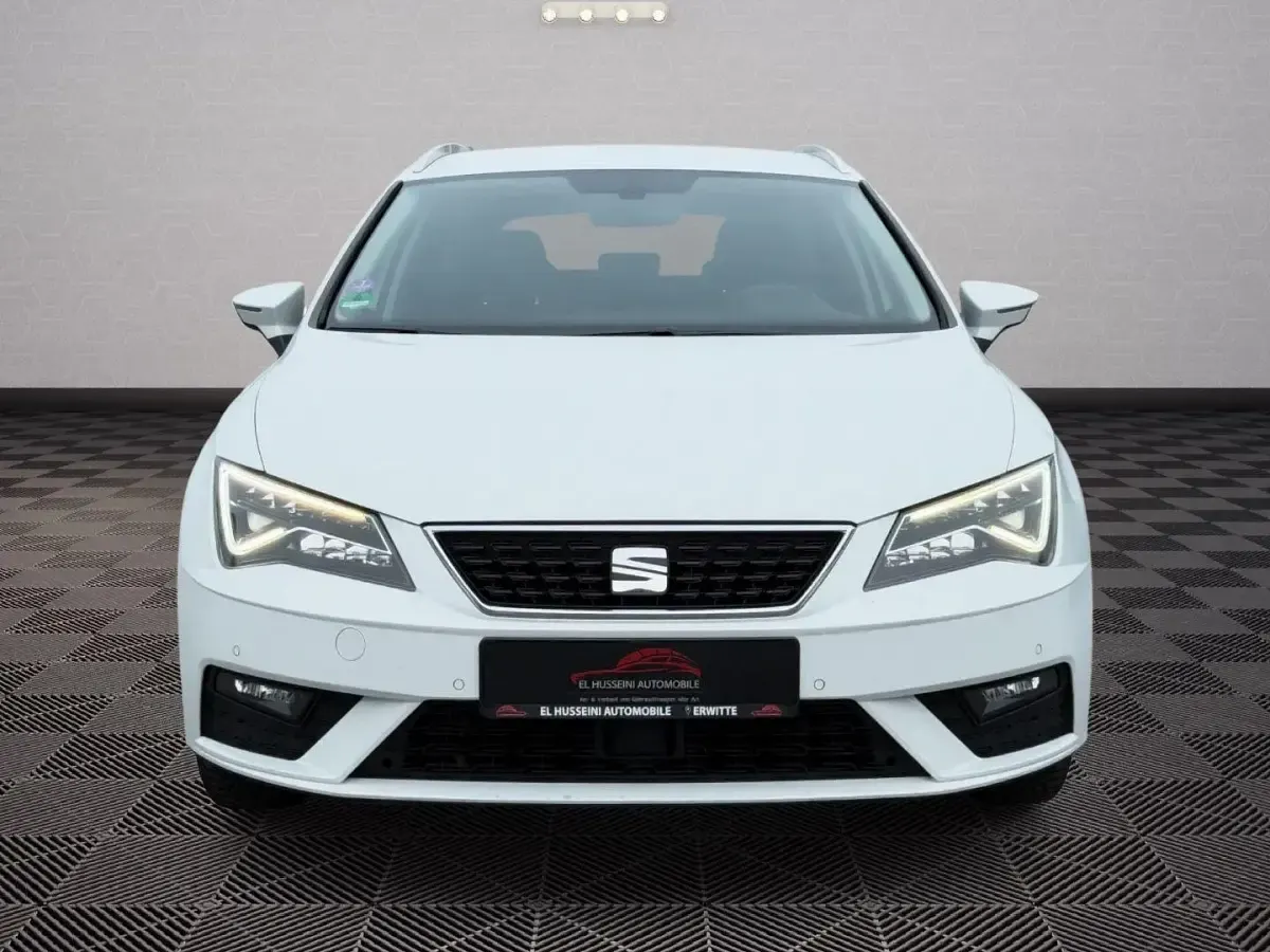 Gebraucht Seat Leon ST Style 110 PS (80 kW) 2018 Weiß Kombi