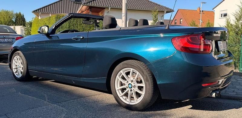 Second-hand BMW 220 Advantage 184 CP (135 kW) 2017 Albastru Cabrio