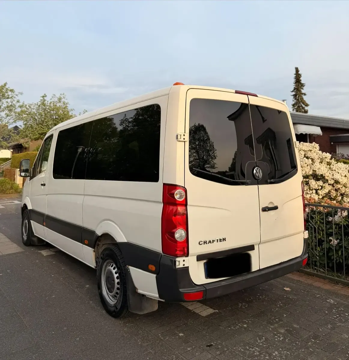 Second-hand VW Crafter 110 CP (80 kW) 2009 Alb Van
