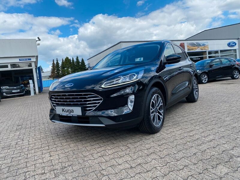 Schwarz Gebraucht 2021 Ford Kuga Titanium X SUV | 27.900 € (Fairer Preis) - Bild 1/4