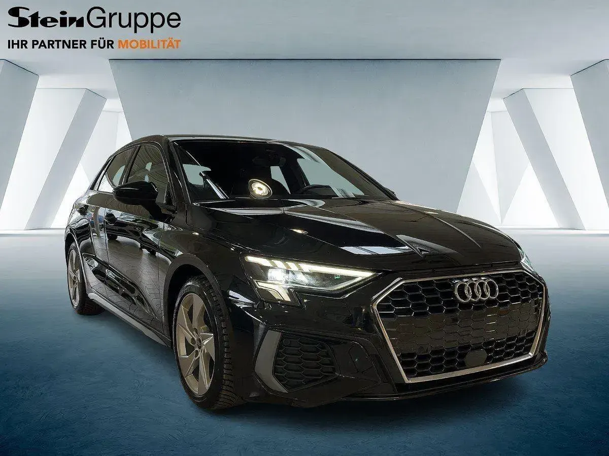 Gebraucht Audi A3 S-Line 116 PS (85 kW) 2023 Schwarz Limousine