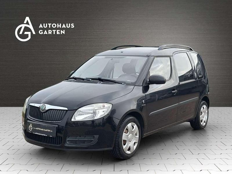 Schwarz Gebraucht 2009 Skoda Roomster Plus Edition Van / Kleinbus | 1.450 € (Superpreis) - Bild 1/3