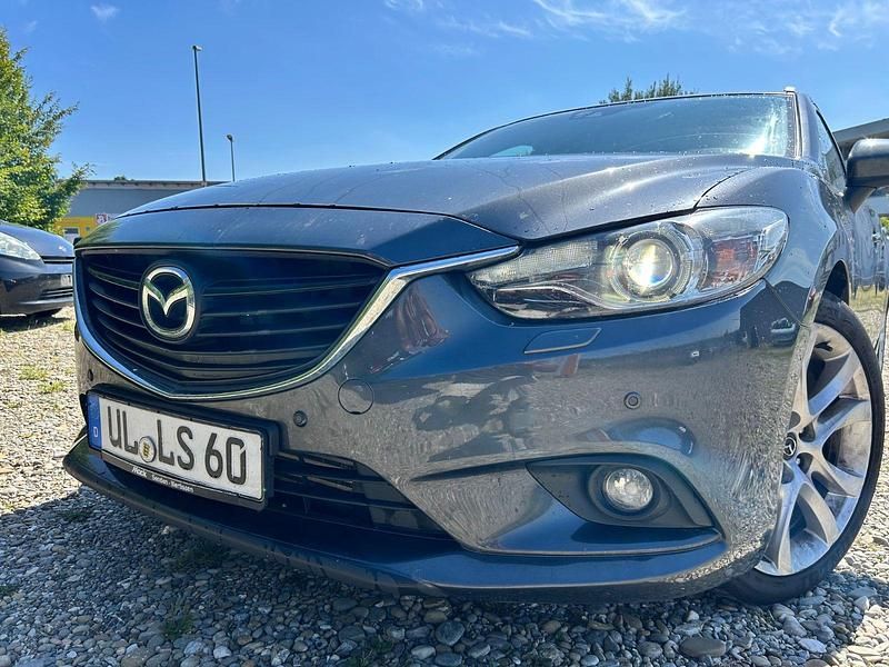 Grau Gebraucht 2013 Mazda 6 Sports-Line Kombi | 3.399 € (Superpreis) - Bild 1/4