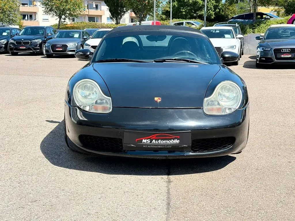 Gebraucht Porsche Boxster 220 PS (161 kW) 2000 Silber Cabrio