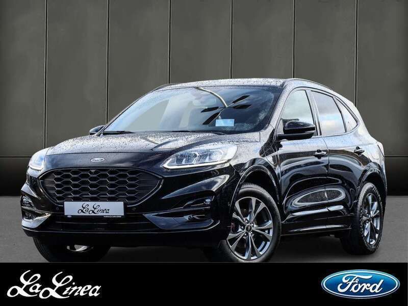 Obsidianschwarz metallic (obsid Gebraucht 2022 Ford Kuga ST-Line X SUV | 29.750 € (Etwas zu teuer) - Bild 1/3