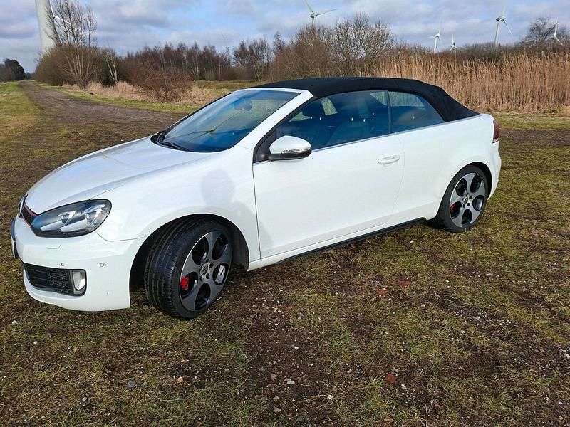 Gebraucht VW Golf Cabriolet GTI 211 PS (155 kW) 2014 Weiß Cabrio