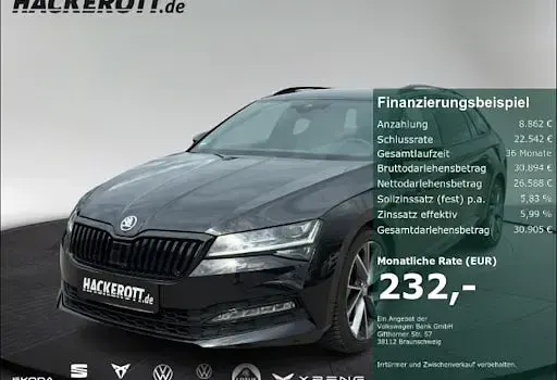 Gebraucht Skoda Superb SportLine 360 PS (264 kW) 2024 Kombi