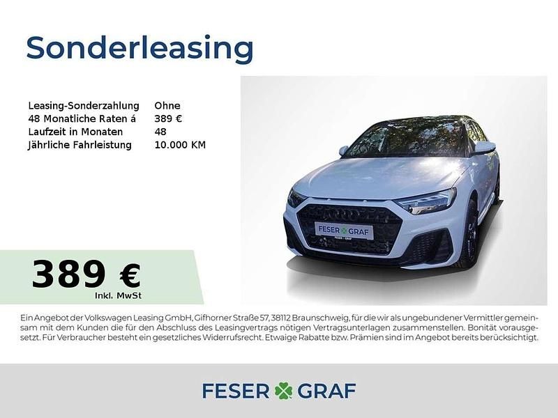 Weiß (gletscherweiß) Neu 2025 Audi A1 Sportback S-Line Kleinwagen | 32.250 € (Fairer Preis) - Bild 1/4