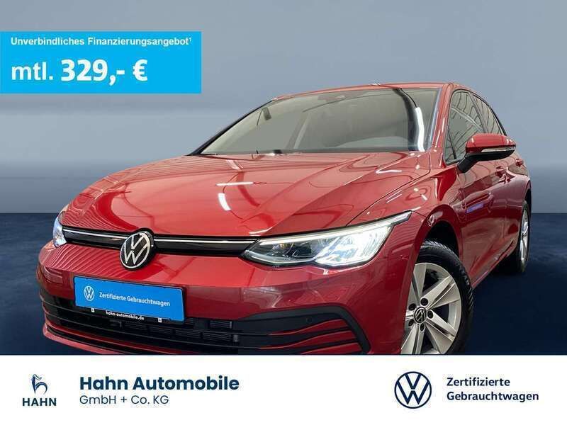 Kings red metallic Gebraucht 2023 VW Golf VIII Life Limousine | 23.990 € (Fairer Preis) - Bild 1/2