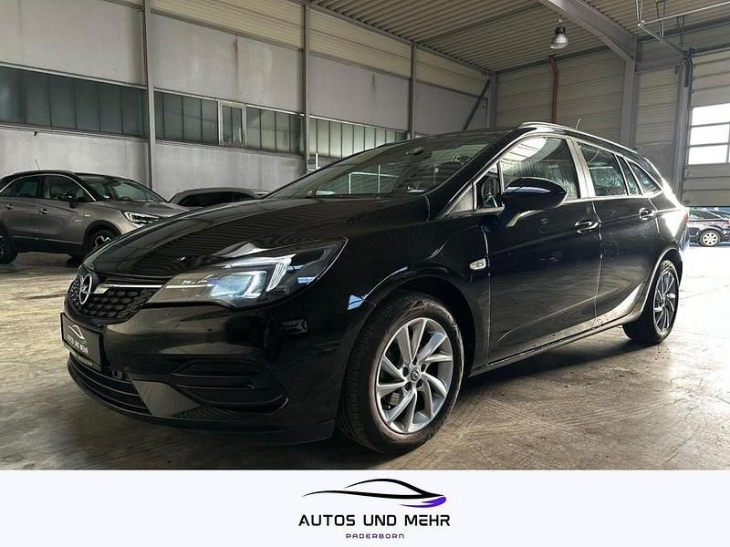 Schwarz Gebraucht 2022 Opel Astra Elegance Kombi | 14.599 € (Superpreis) - Bild 1/4