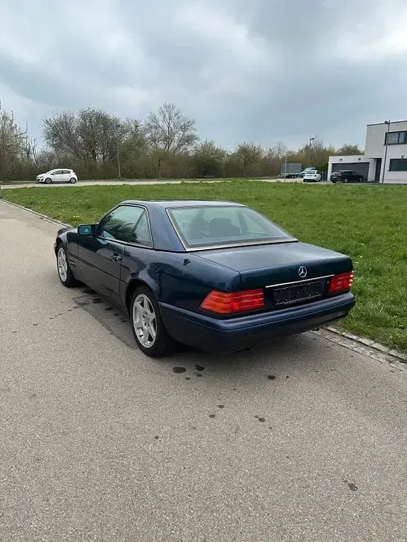 Gebraucht Mercedes SL320 231 PS (169 kW) 1995 Blau Cabrio