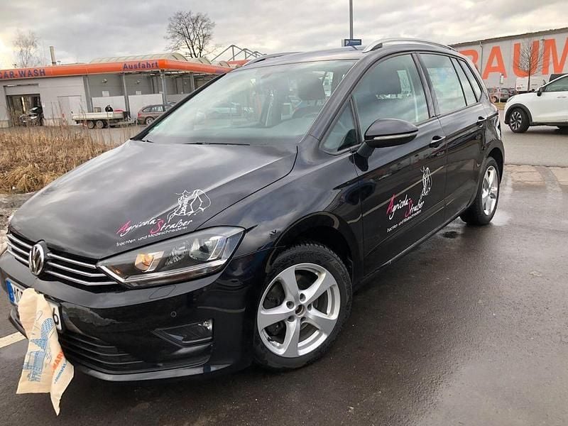 Gebraucht VW Golf Sportsvan Comfortline 150 PS (110 kW) 2015 Schwarz Van / Kleinbus