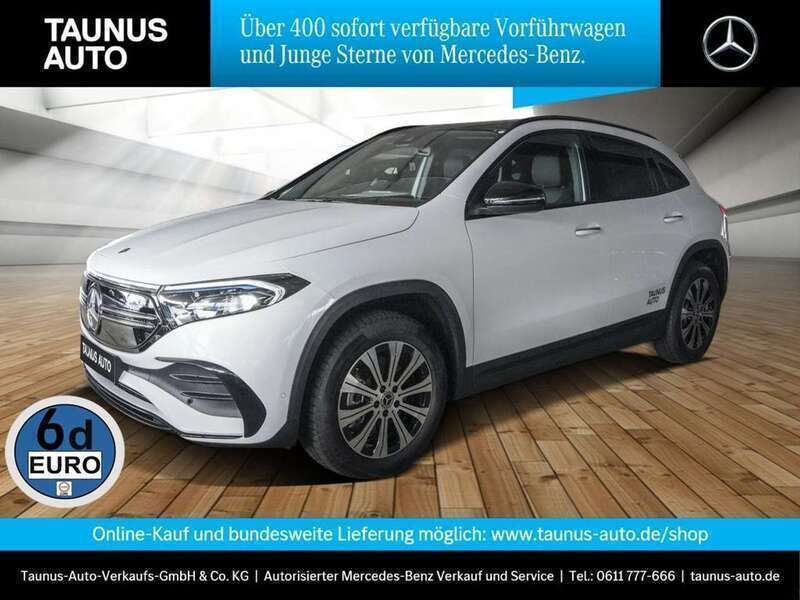 Polarweiss Gebraucht 2022 Mercedes EQA300 AMG SUV | 35.890 € (Guter Preis) - Bild 1/4