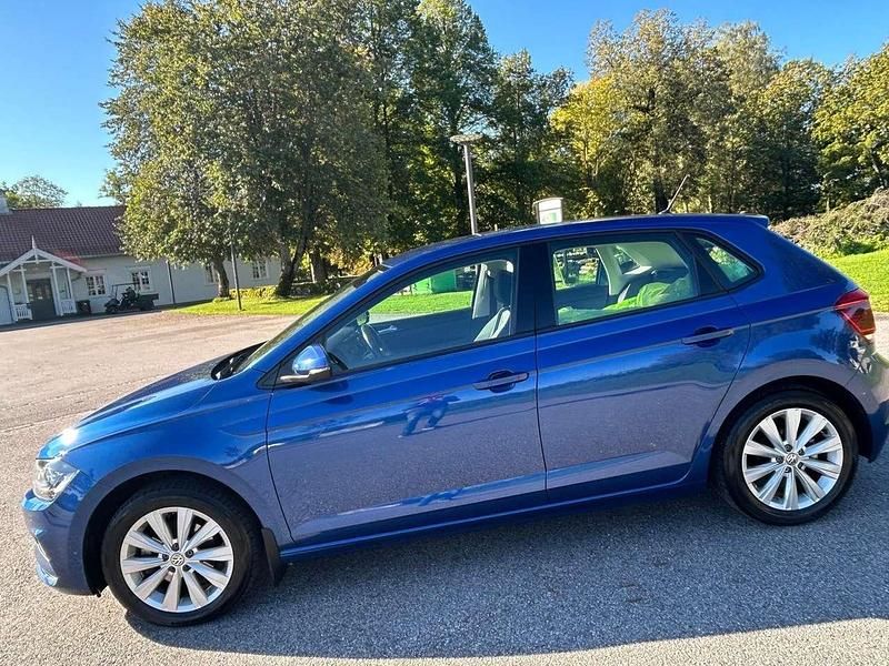 Gebraucht VW Polo Highline 116 PS (85 kW) 2019 Blau Limousine