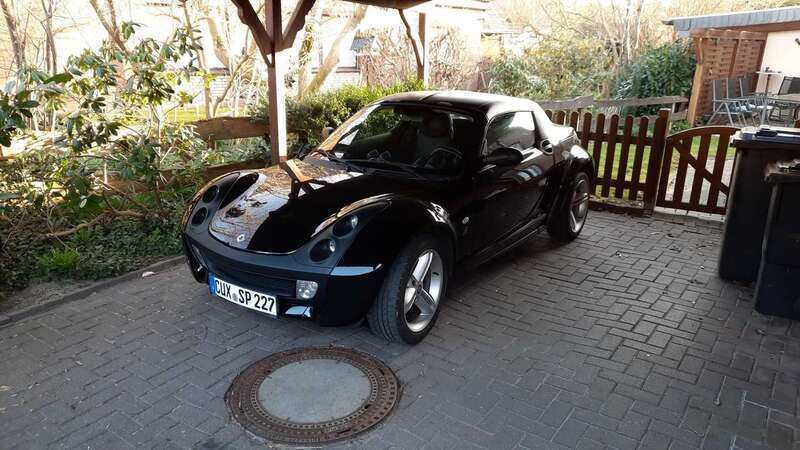 Schwarz Gebraucht 2005 Smart Roadster Cabrio | 4.800 € (Etwas zu teuer) - Bild 1/4