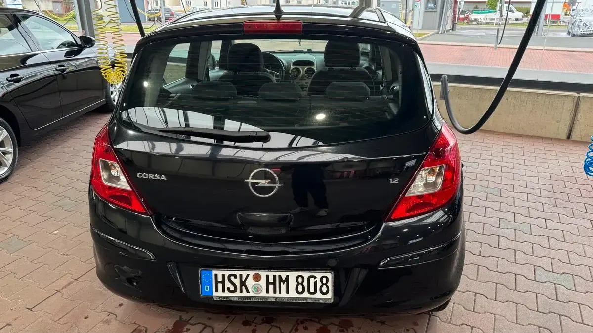 Gebraucht Opel Corsa 80 PS (58 kW) 2008 Schwarz Kleinwagen