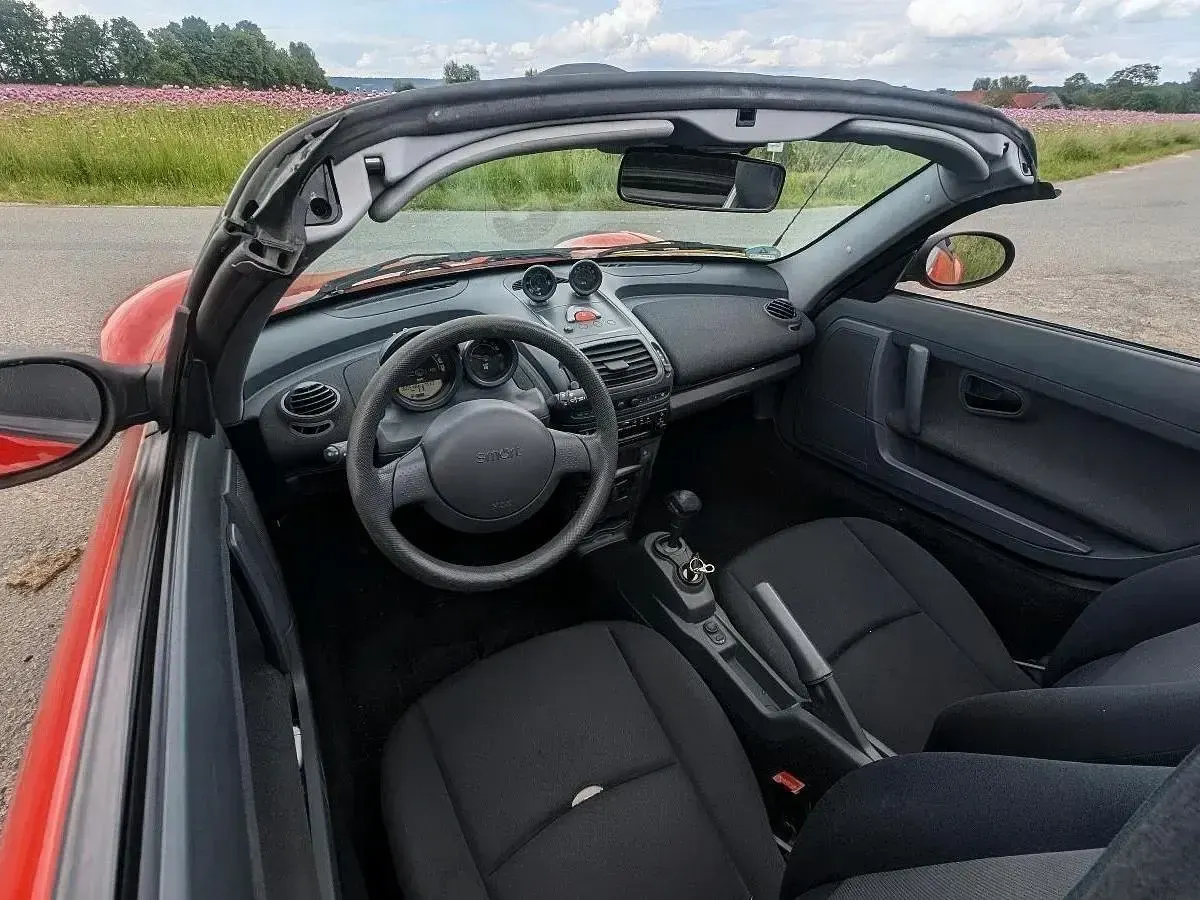 Gebraucht Smart Roadster 61 PS (44 kW) 2003 Rot Cabrio