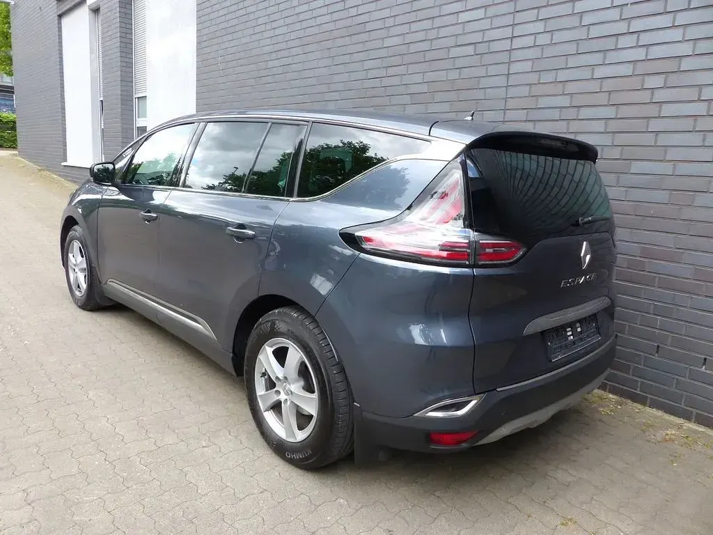Gebraucht Renault Espace 160 PS (117 kW) 2019 Blau Van / Kleinbus