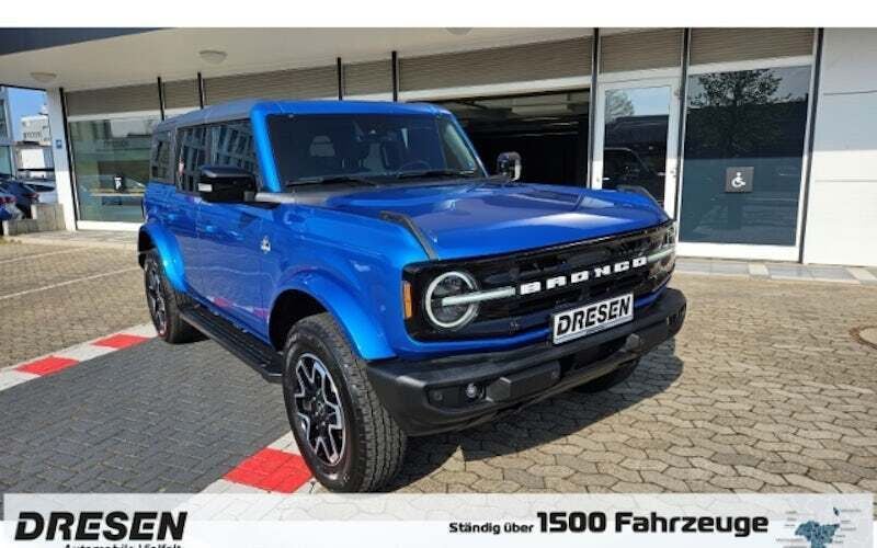 Blau Gebraucht 2024 Ford Bronco SUV | 52.350 € (Fairer Preis) - Bild 1/4
