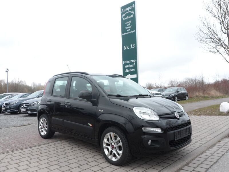 Gebraucht Fiat Panda Lounge 69 PS (50 kW) 2012 Schwarz Kleinwagen
