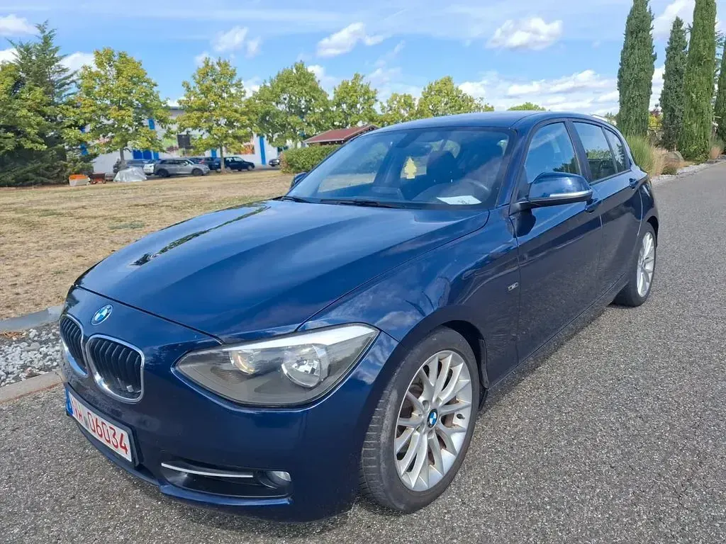 Gebraucht BMW 118 Sport Line 170 PS (125 kW) 2012 Blau Kleinwagen