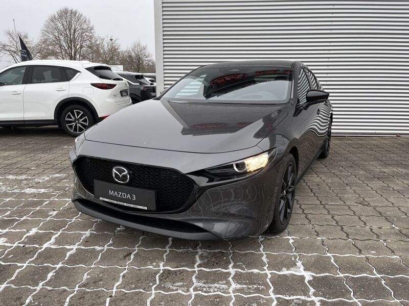 Grau Gebraucht 2024 Mazda 3 Homura-Line Limousine | 26.990 € (Etwas zu teuer) - Bild 1/4