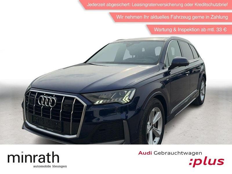 Gebraucht Audi Q7 S-Line 231 PS (169 kW) 2022 Blau SUV
