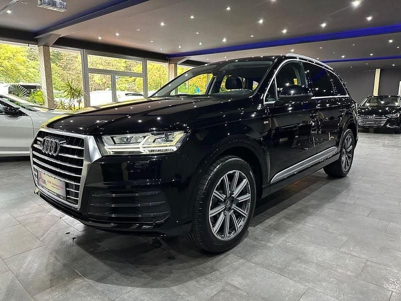 Schwarz Gebraucht 2017 Audi Q7 S-Line SUV | 24.990 € (Superpreis) - Bild 1/4
