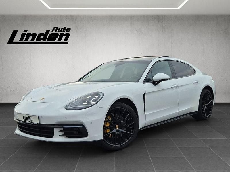 Weiß Gebraucht 2017 Porsche Panamera 4S Limousine | 58.870 € (Guter Preis) - Bild 1/4