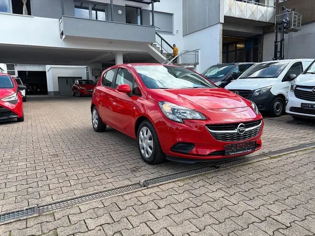Gebraucht Opel Corsa Edition 90 PS (66 kW) 2018 Rot Kleinwagen