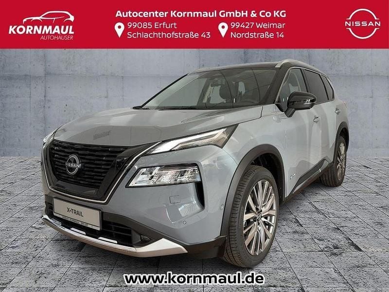 Grau Neu 2025 Nissan X-Trail Tekna+ SUV | 48.308 € (Teuer) - Bild 1/4