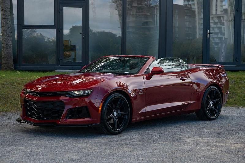 Rot Gebraucht 2020 Chevrolet Camaro ZL1 Cabrio | 26.300 € (Fairer Preis) - Bild 1/4