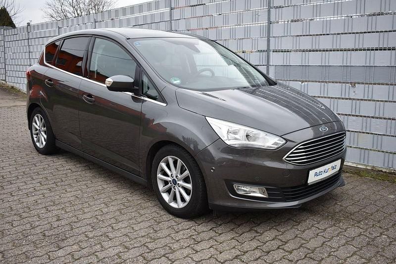 Gebraucht Ford C-MAX Titanium 125 PS (91 kW) 2016 Grau Van / Kleinbus