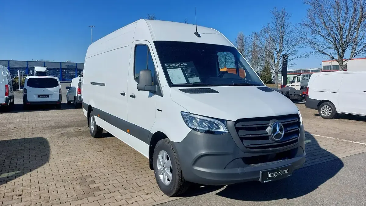 Nowe Mercedes E-Sprinter 80 kW (109 KM) 2025 Biały Van