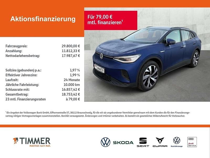 Gebraucht VW ID.4 Pro 150 kW (204 PS) 2023 Blau SUV
