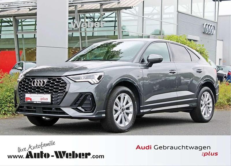 Grau Gebraucht 2022 Audi Q3 Sportback S-Line SUV | 33.960 € (Guter Preis) - Bild 1/4